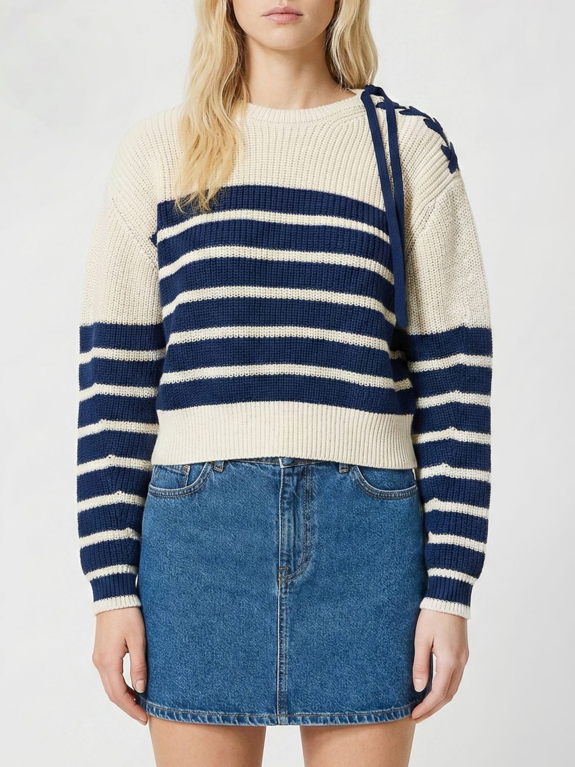 TWINSET Pullover Damen Farbe Weiß