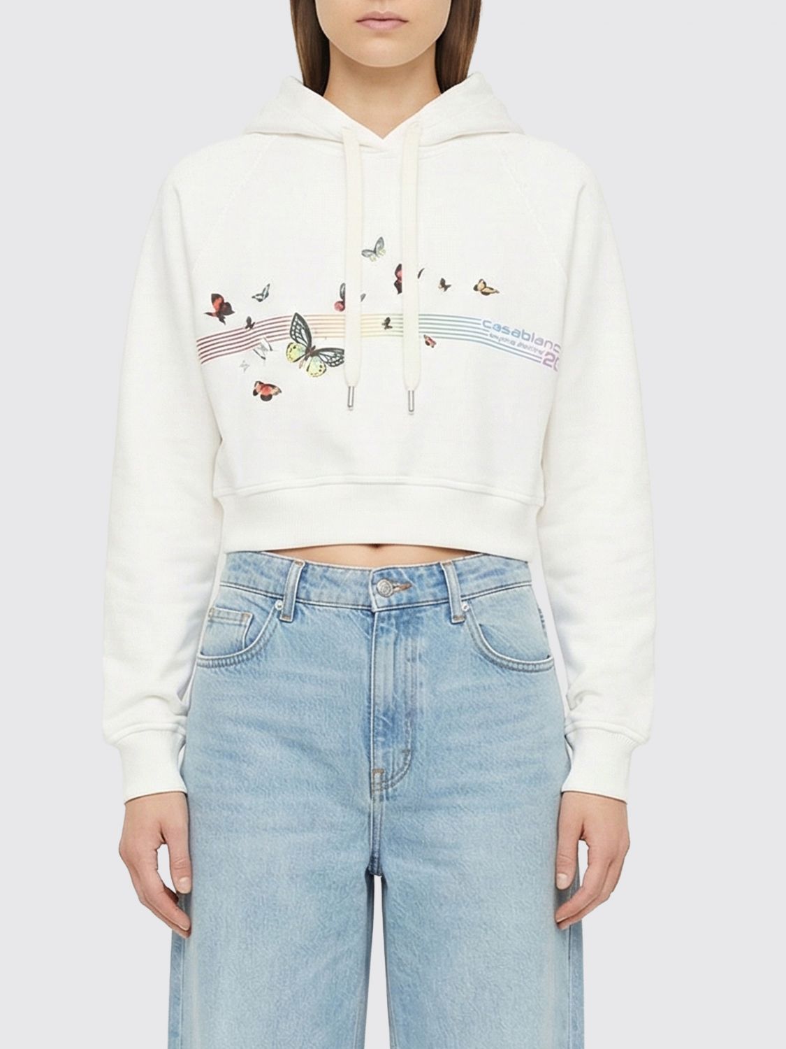 Casablanca Sweatshirt  Damen Farbe Weiss In Gray