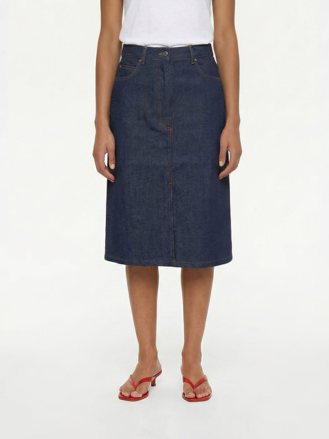 Skirt A. P.C. Woman color Blue