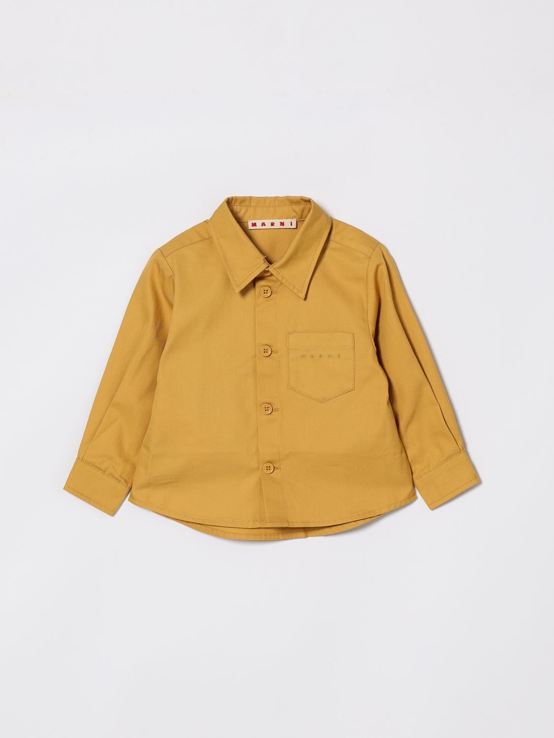 MARNI Shirt Kids color Yellow　MARNI シャツ キッズカラー イエロー MARNI