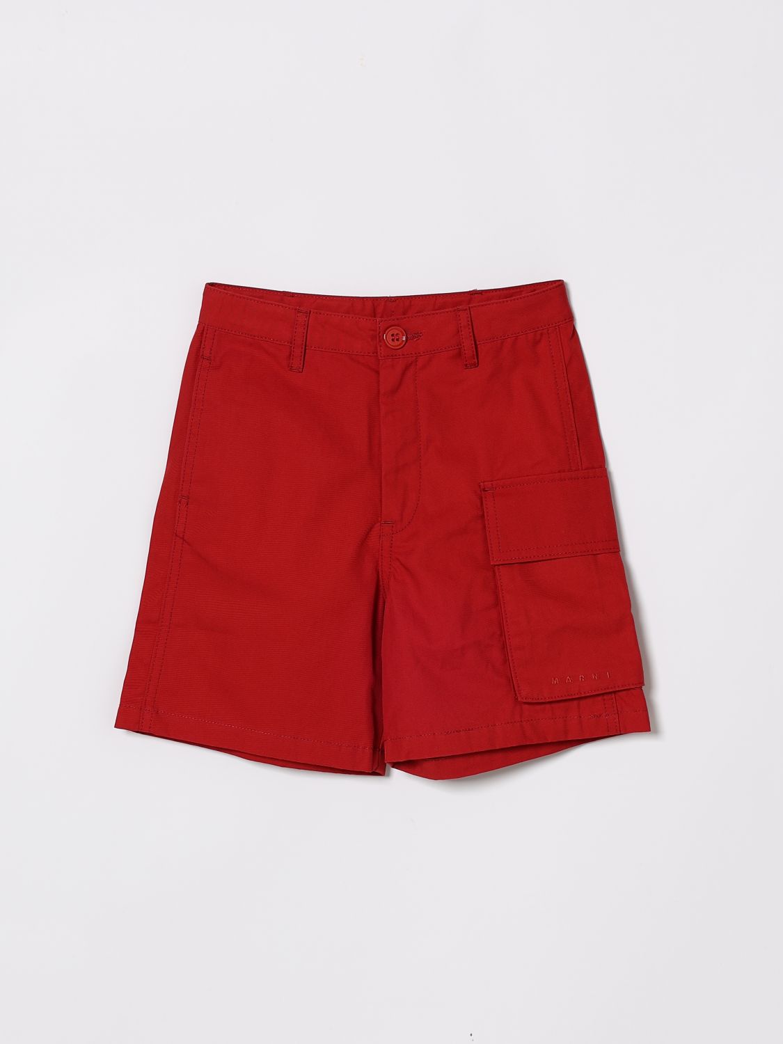 MARNI Kurze Hose Kinder Farbe Rot