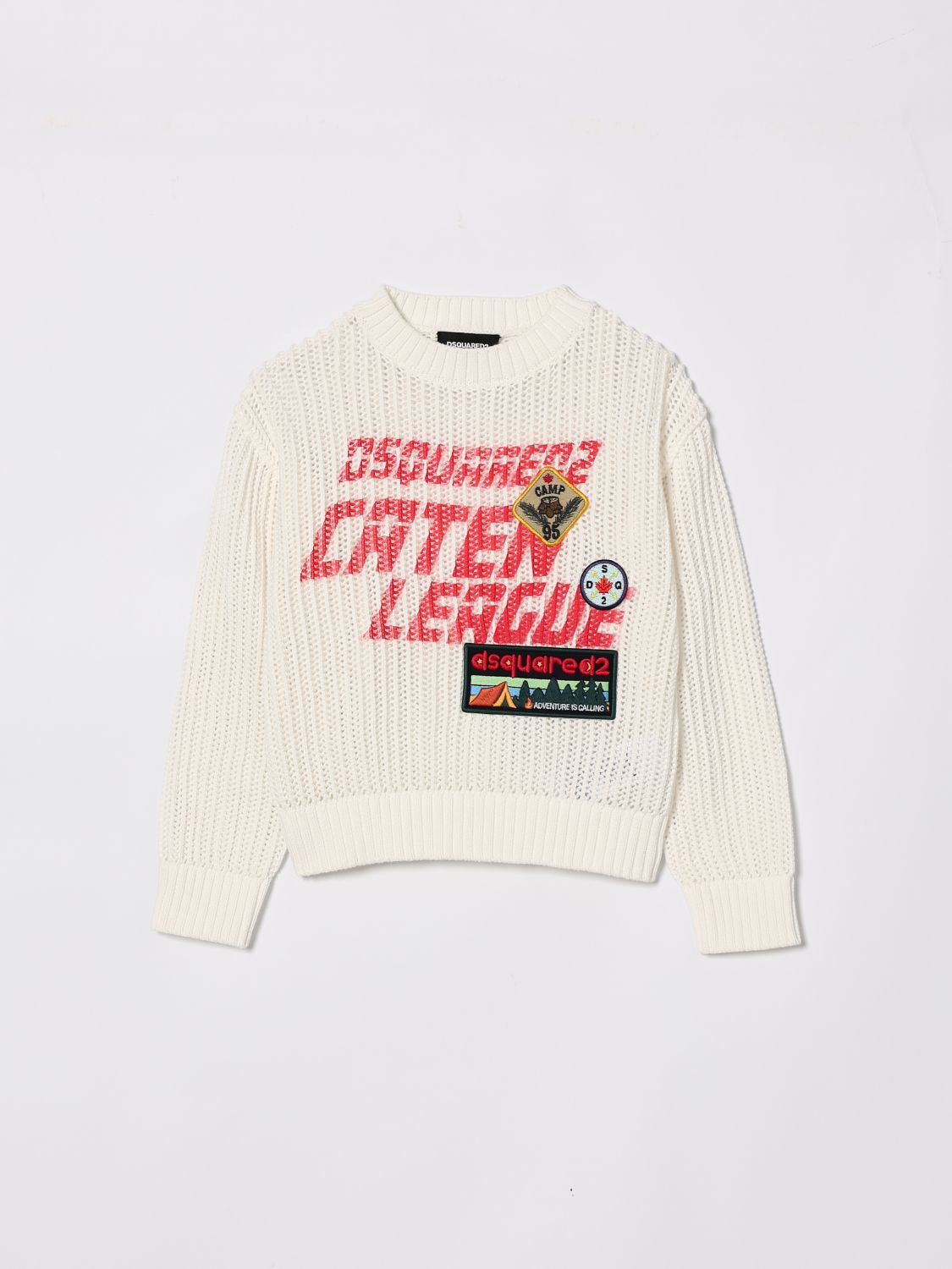 DSQUARED2 Pullover Kinder Farbe Weiß