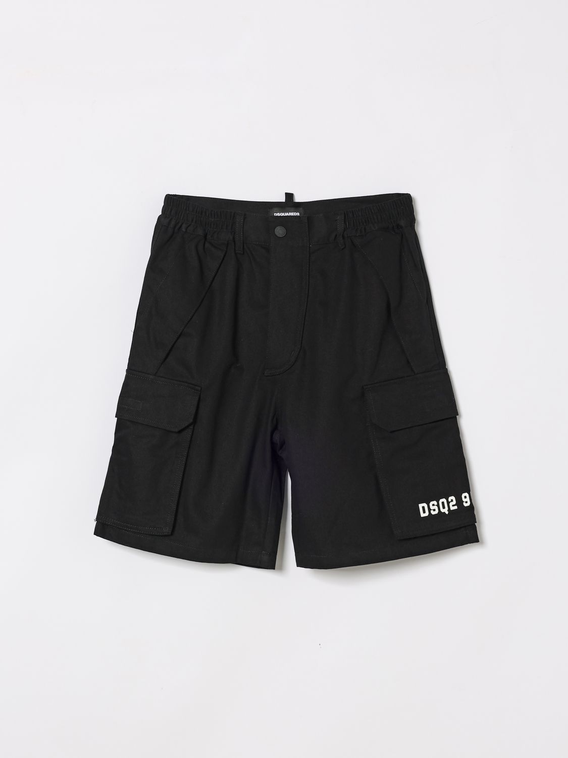 DSQUARED2 Kurze Hose Kinder Farbe Schwarz