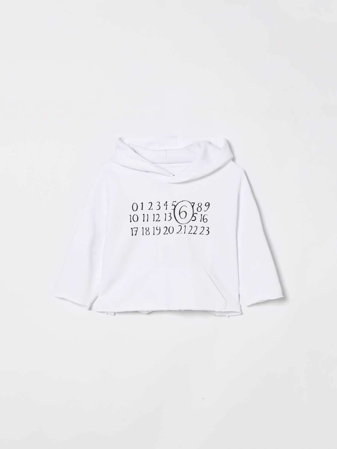 MM6 MAISON MARGIELA Sweater Kids color White　MM6 MAISON MARGIELA セーター キッズカラー ホワイト MM6