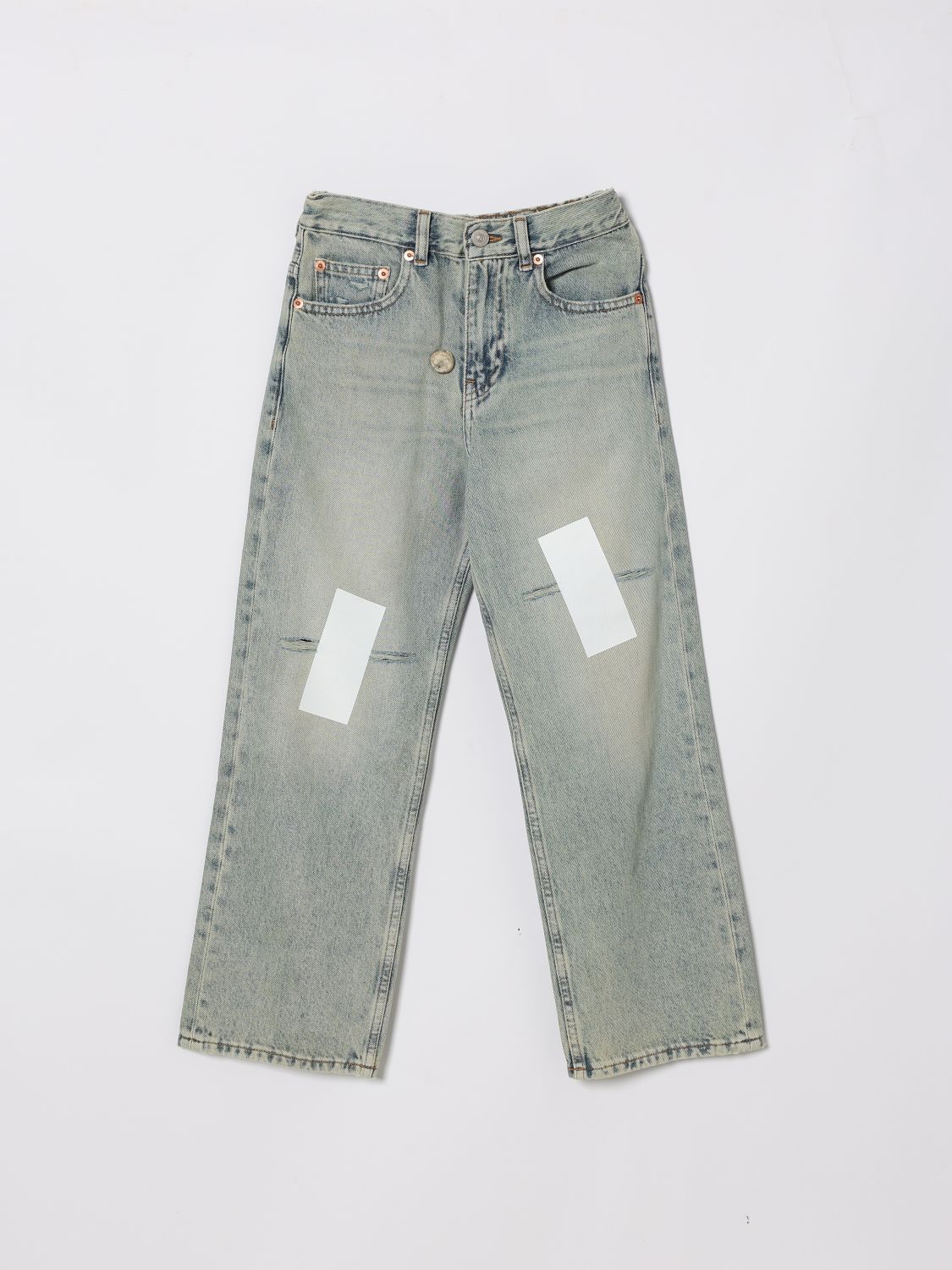 MM6 MAISON MARGIELA Jeans Kids color Gnawed Blue　MM6 MAISON MARGIELA ジーンズ キッズカラー Gnawed Blue MM6