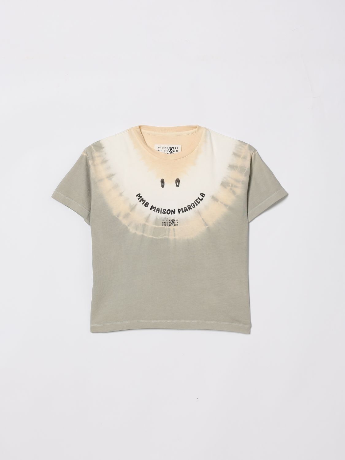 MM6 MAISON MARGIELA T-Shirt Kids color Grey　MM6 MAISON MARGIELA Tシャツ キッズカラー グレー MM6