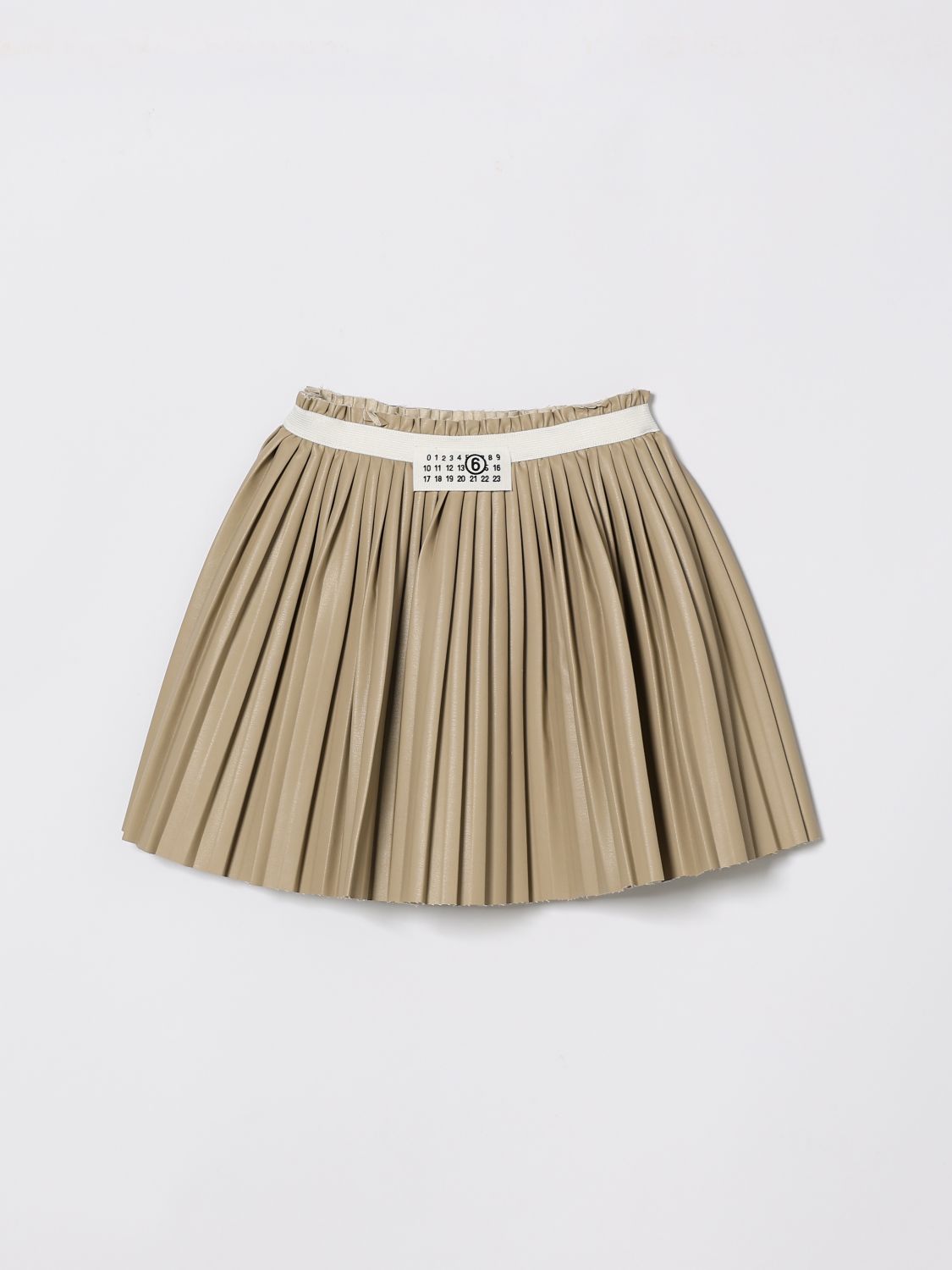 MM6 MAISON MARGIELA Skirt Kids color Beige　MM6 MAISON MARGIELA スカート キッズカラー ベージュ MM6