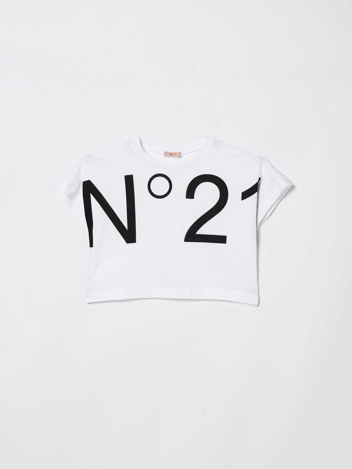N° 21 T-Shirt Kinder Farbe Weiß