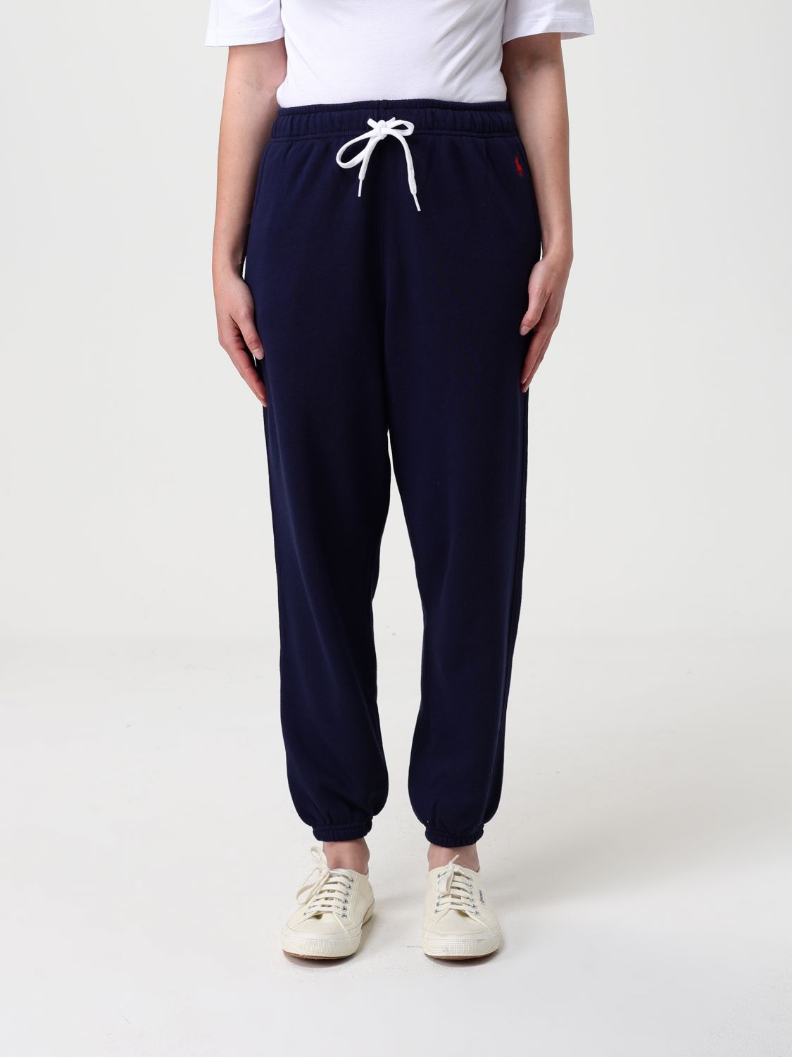 Polo Ralph Lauren Pants Woman color Blue