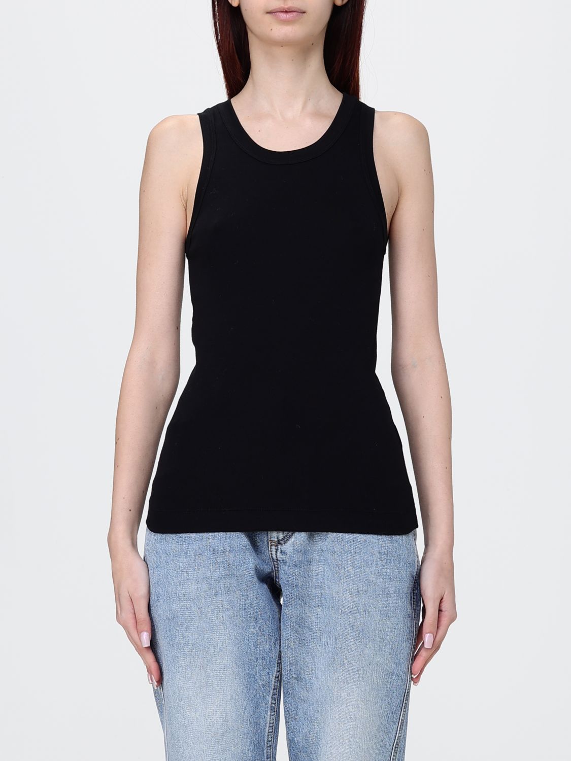 BRUNELLO CUCINELLI Canotta basic in cotone stretch