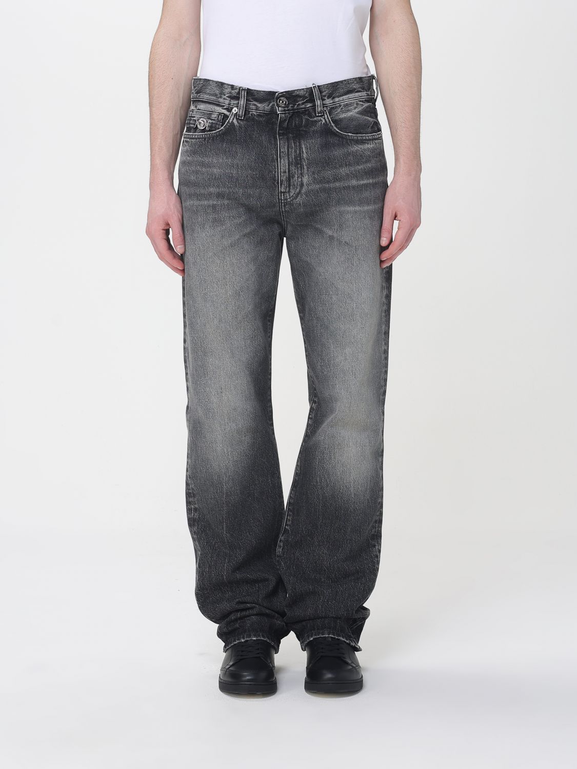 VERSACE Jeans Men color Grey