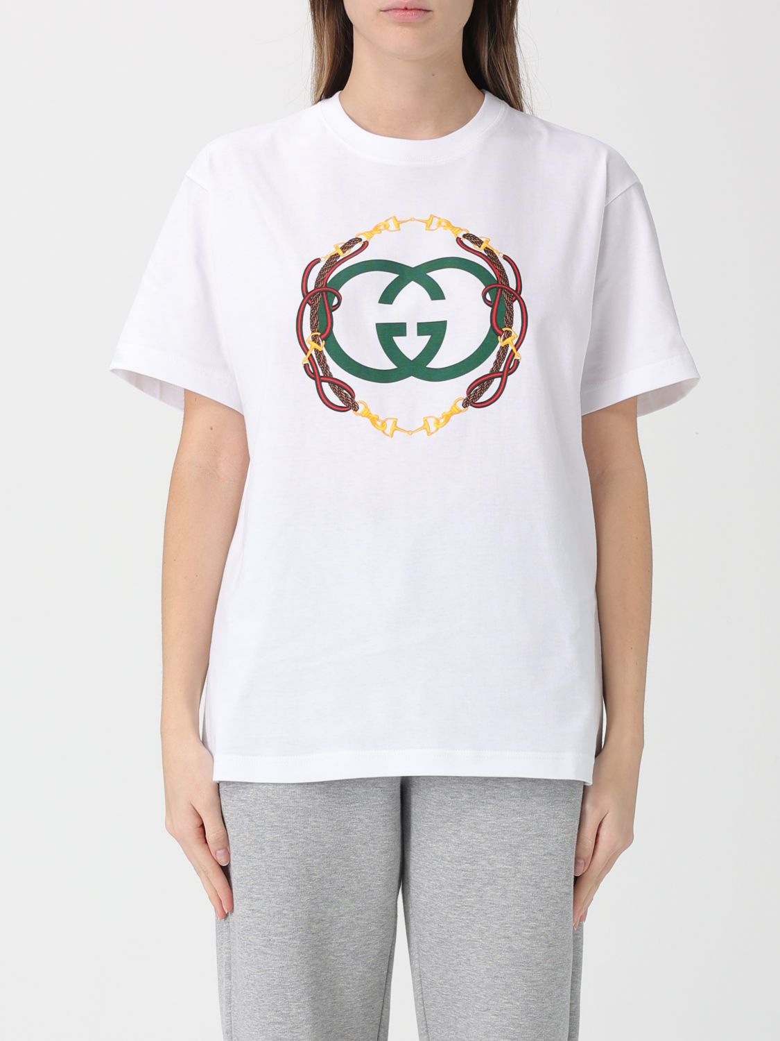 GUCCI T-shirts GG in cotone