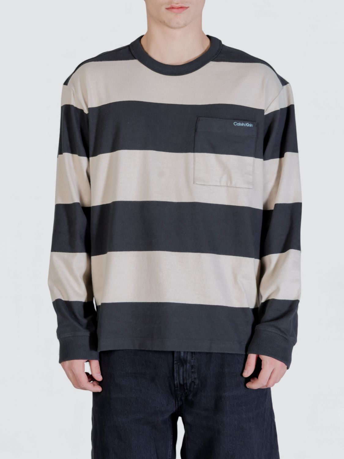 T-Shirt CALVIN KLEIN JEANS Uomo colore Nero