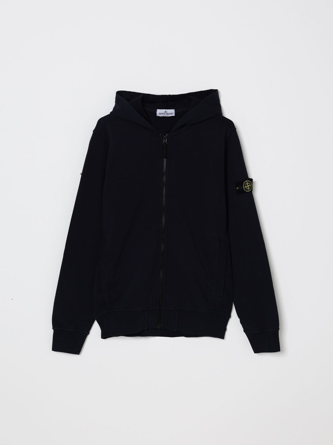 STONE ISLAND JUNIOR Sweater Kids color Blue　STONE ISLAND JUNIOR セーター キッズカラー ブルー STONE