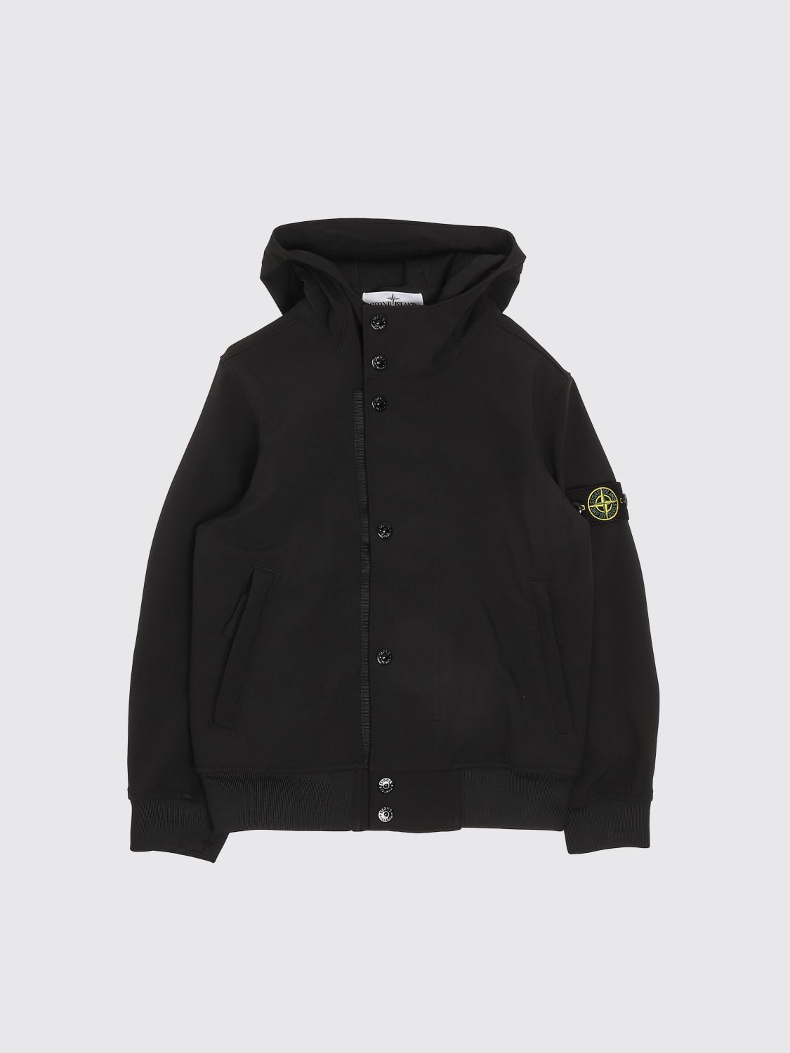 STONE ISLAND JUNIOR Giubbotto in nylon tecnico