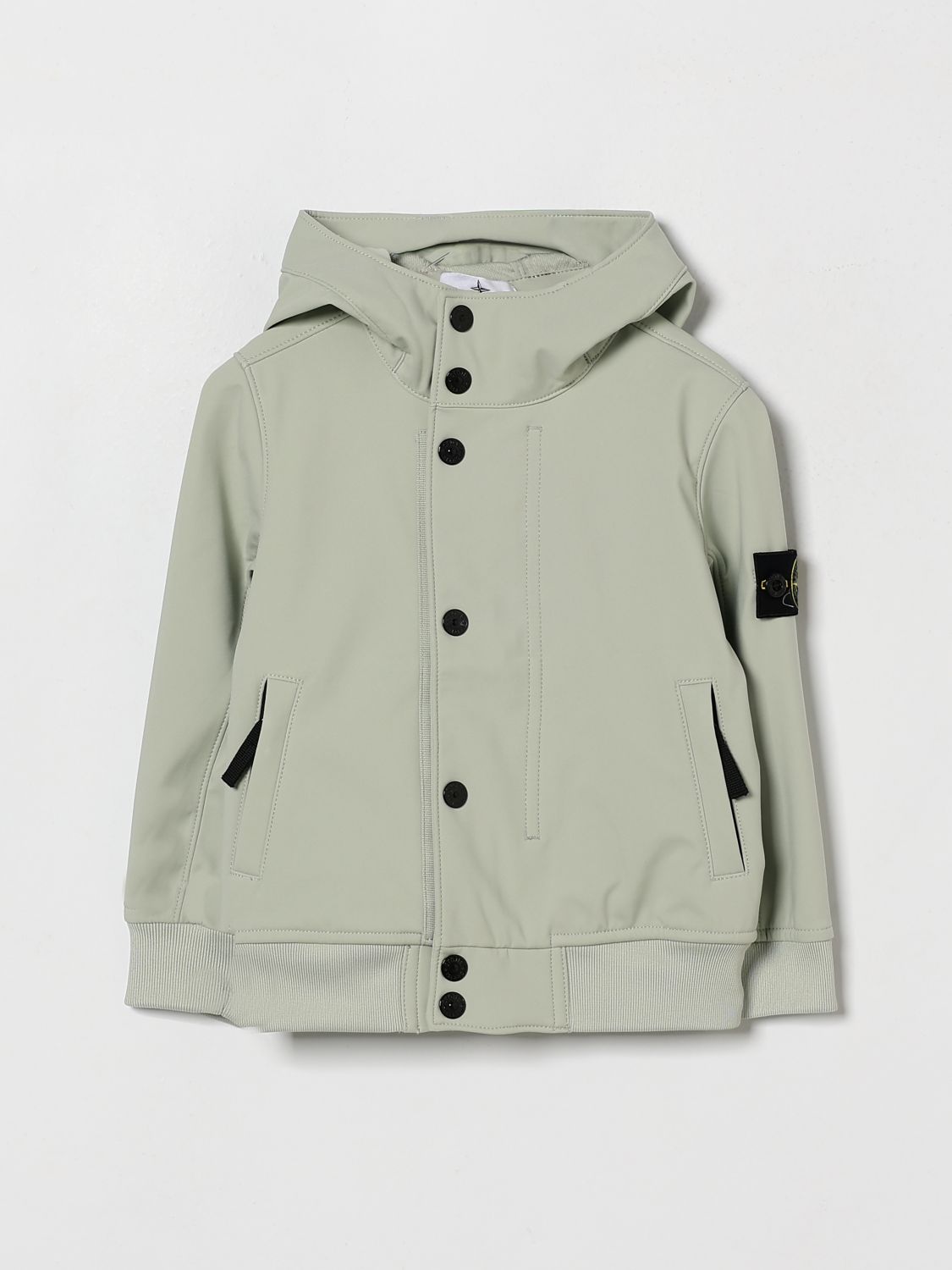 STONE ISLAND JUNIOR Jacke Kinder Farbe Grau
