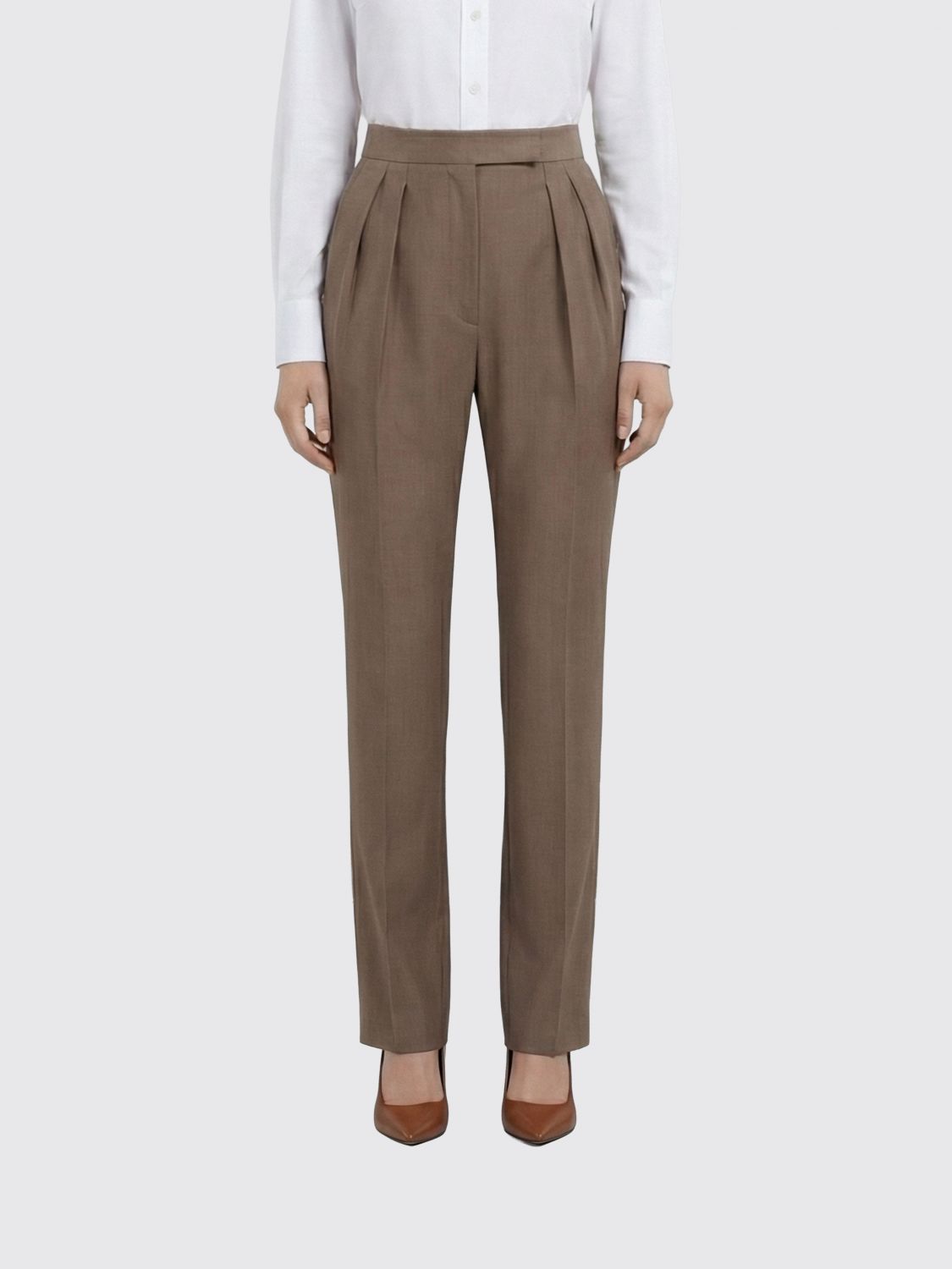MAX MARA Hose Damen Farbe Haselnuss