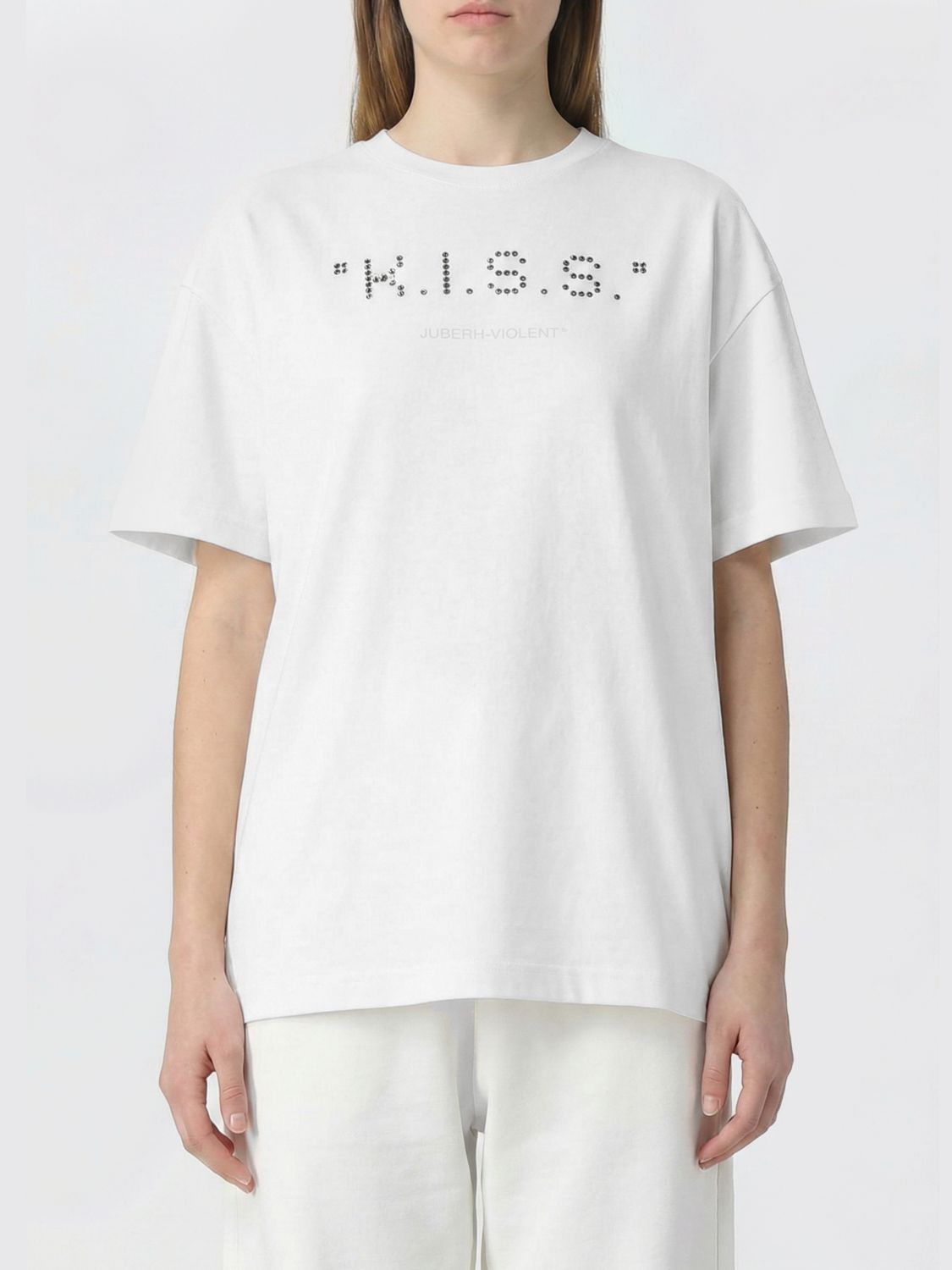 OFF-WHITE T-Shirt Damen Farbe Weiß