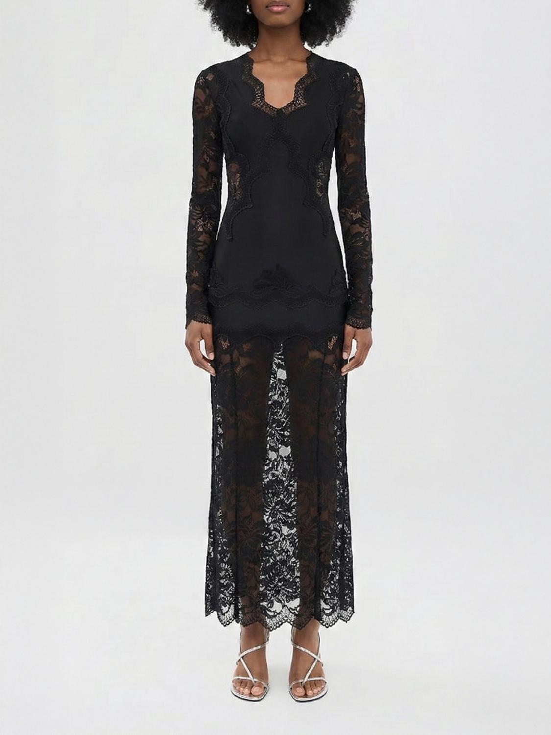 RABANNE Kleid Damen Farbe Schwarz
