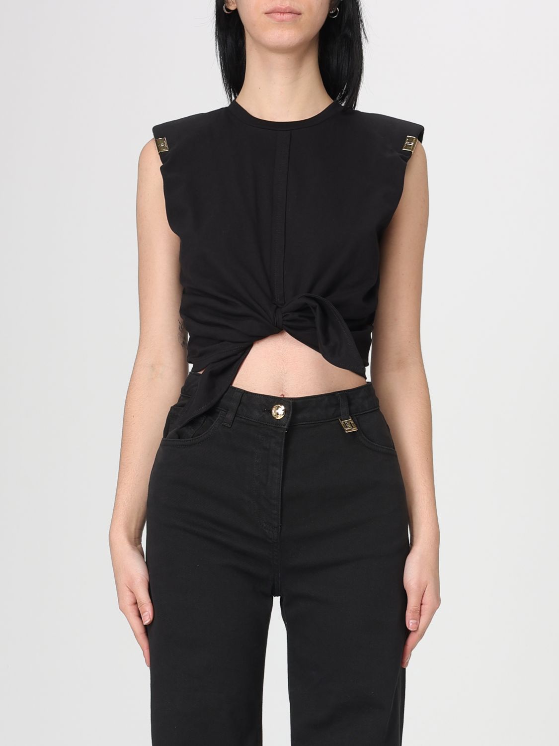 ELISABETTA FRANCHI Top Damen Farbe Schwarz