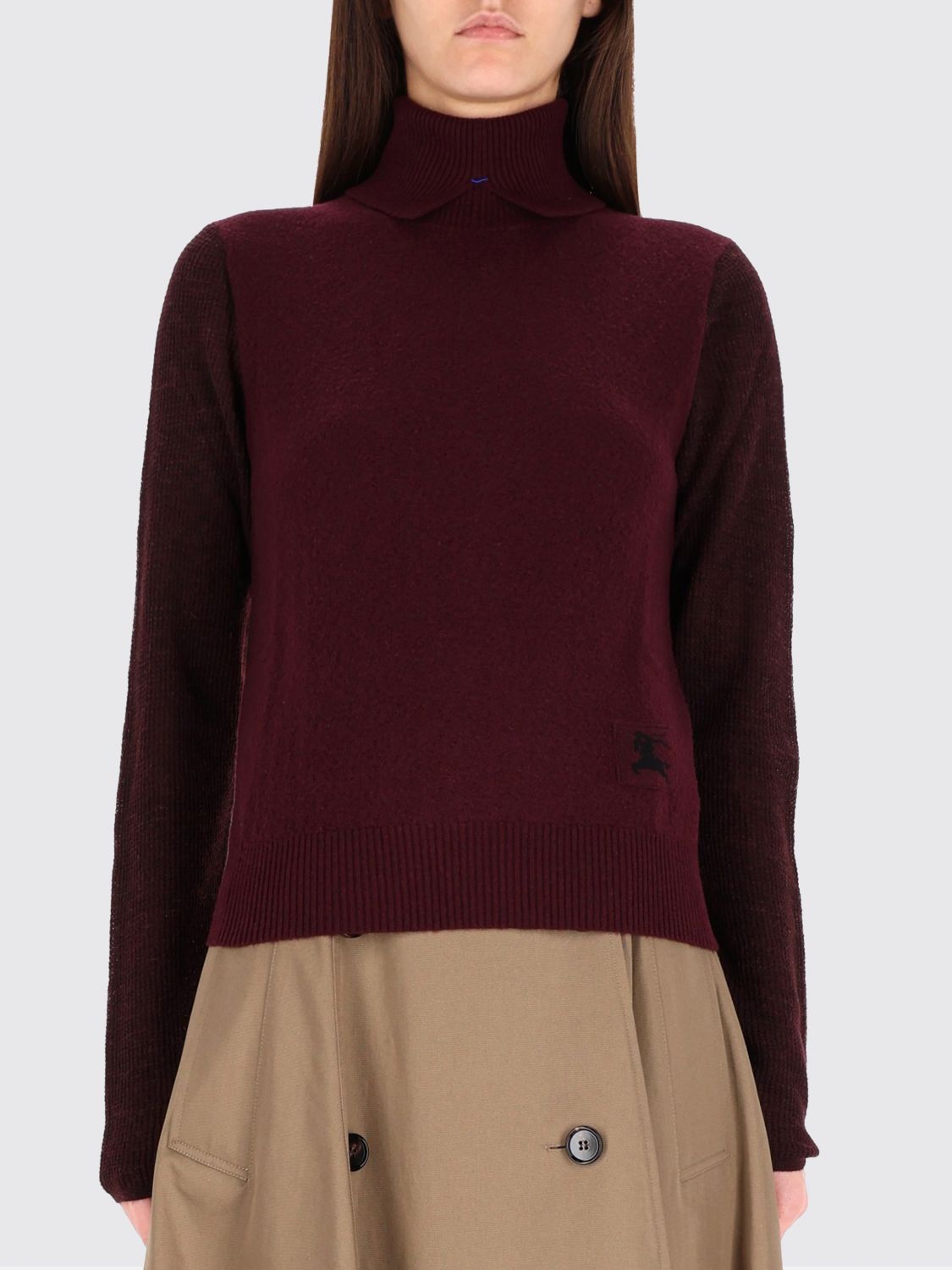 Maglia BURBERRY Donna colore Bordeaux