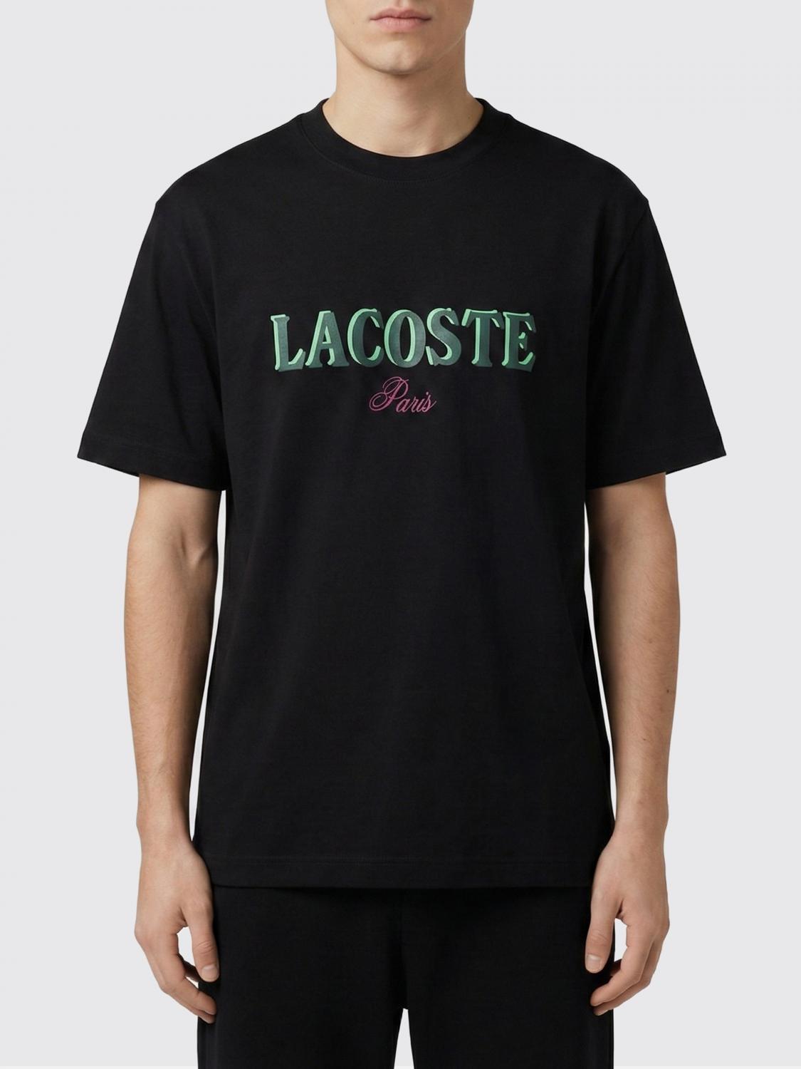 T-Shirt LACOSTE Uomo colore Nero