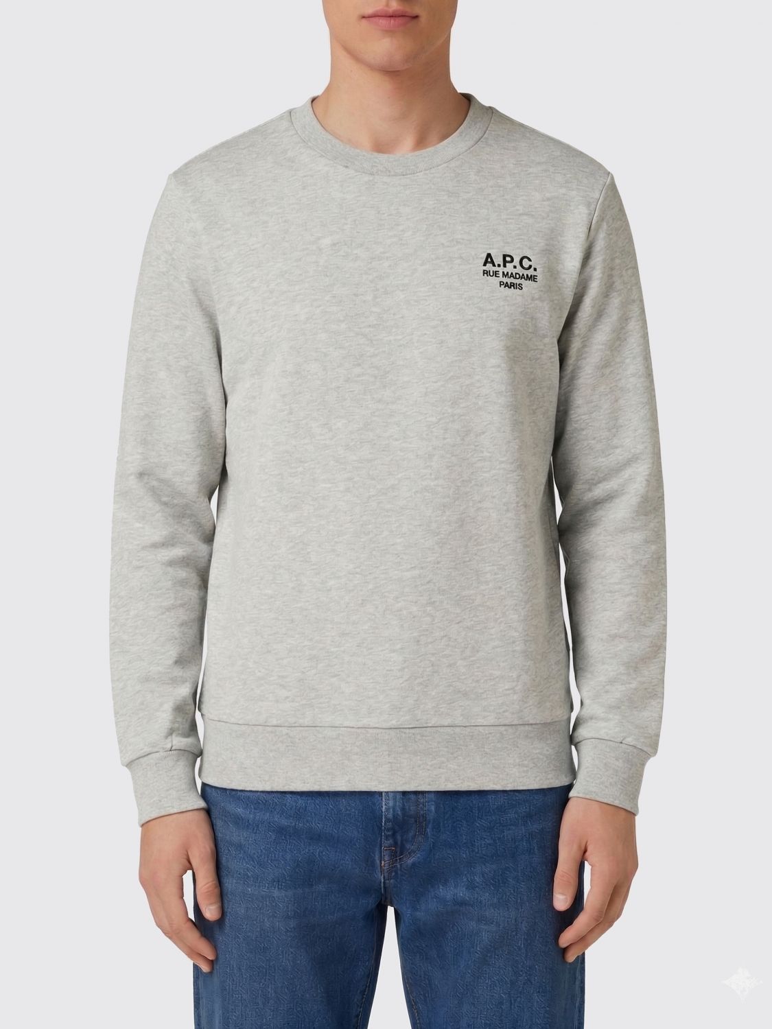 A. P.C. Sweatshirt Herren Farbe Grau