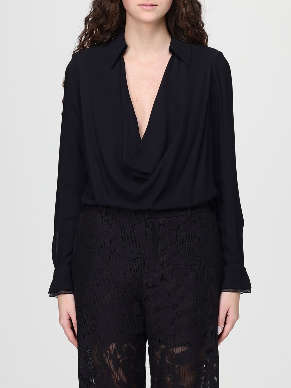 ELISABETTA FRANCHI Top Damen Farbe Schwarz