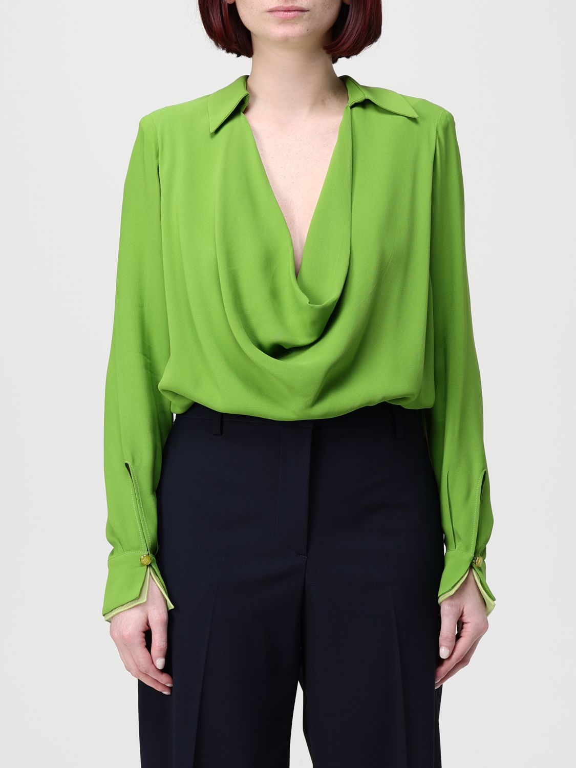 ELISABETTA FRANCHI Top Damen Farbe Grün