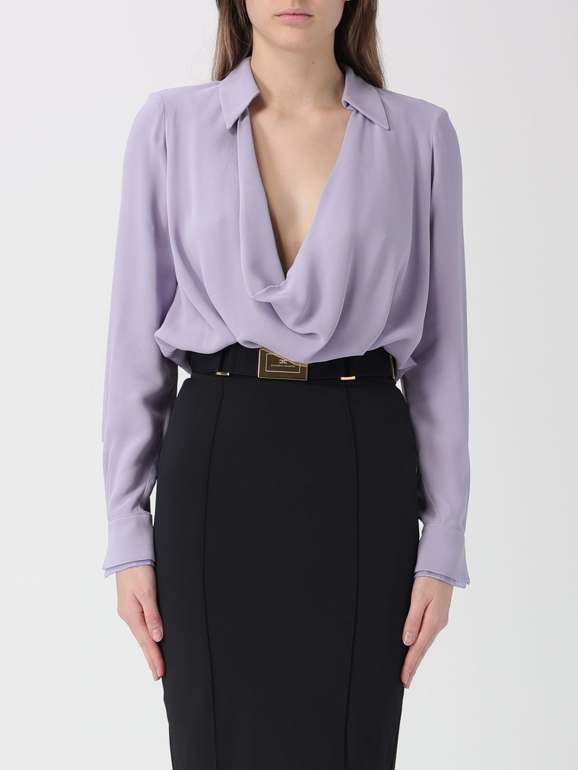 ELISABETTA FRANCHI Top Damen Farbe Lila