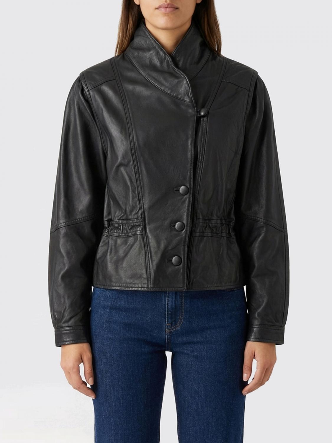 ISABEL MARANT Giacca in pelle di agnello