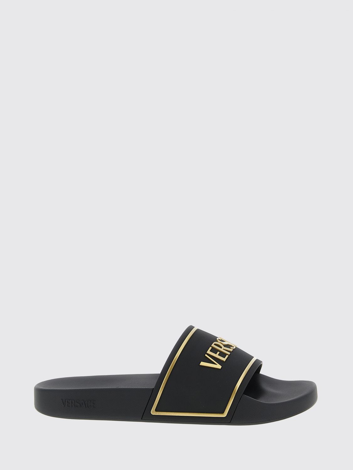 VERSACE Sandalen Herren Farbe Schwarz