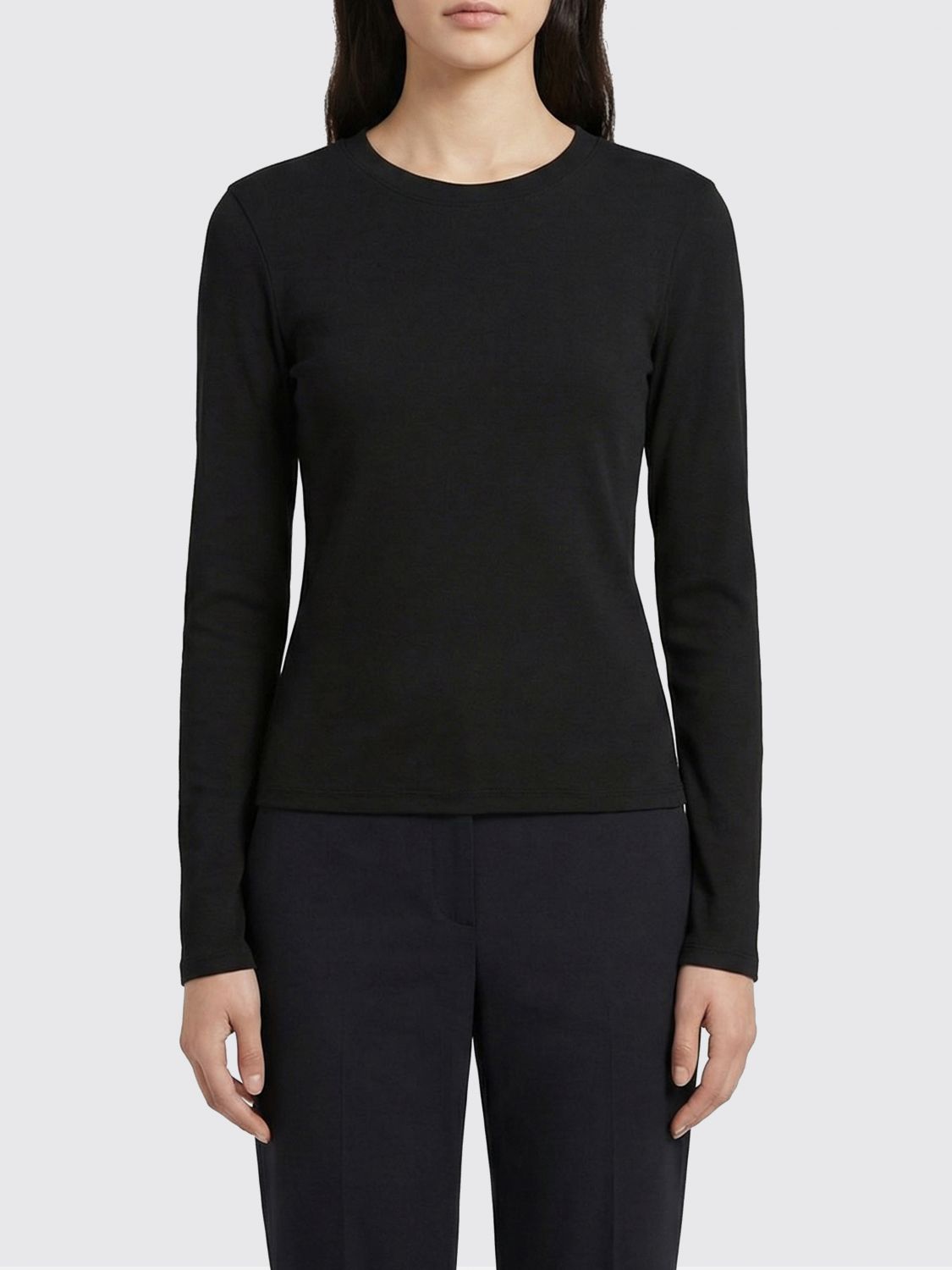 THEORY T-Shirt Damen Farbe Schwarz