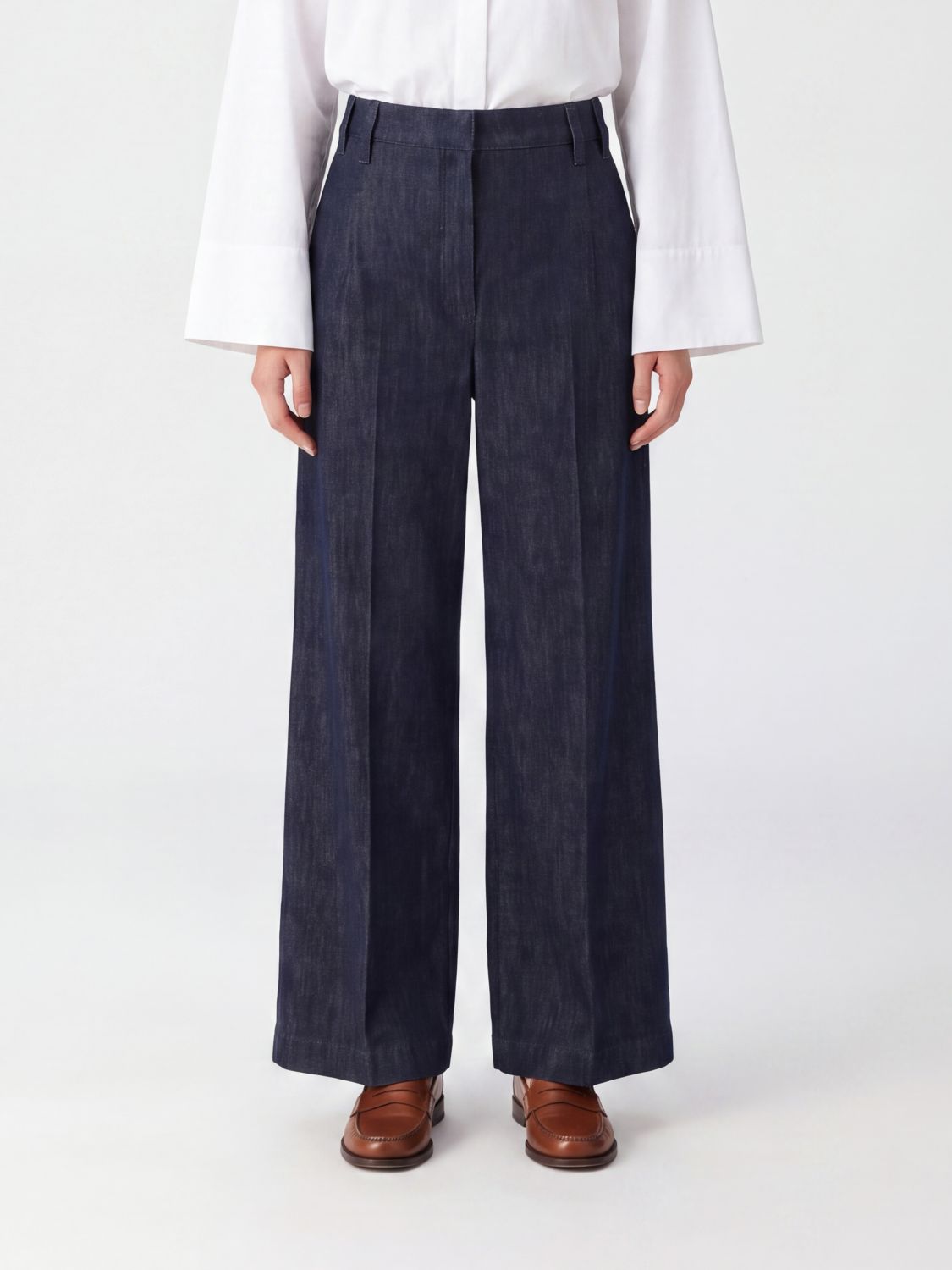 BRUNELLO CUCINELLI Pants Woman color Blue