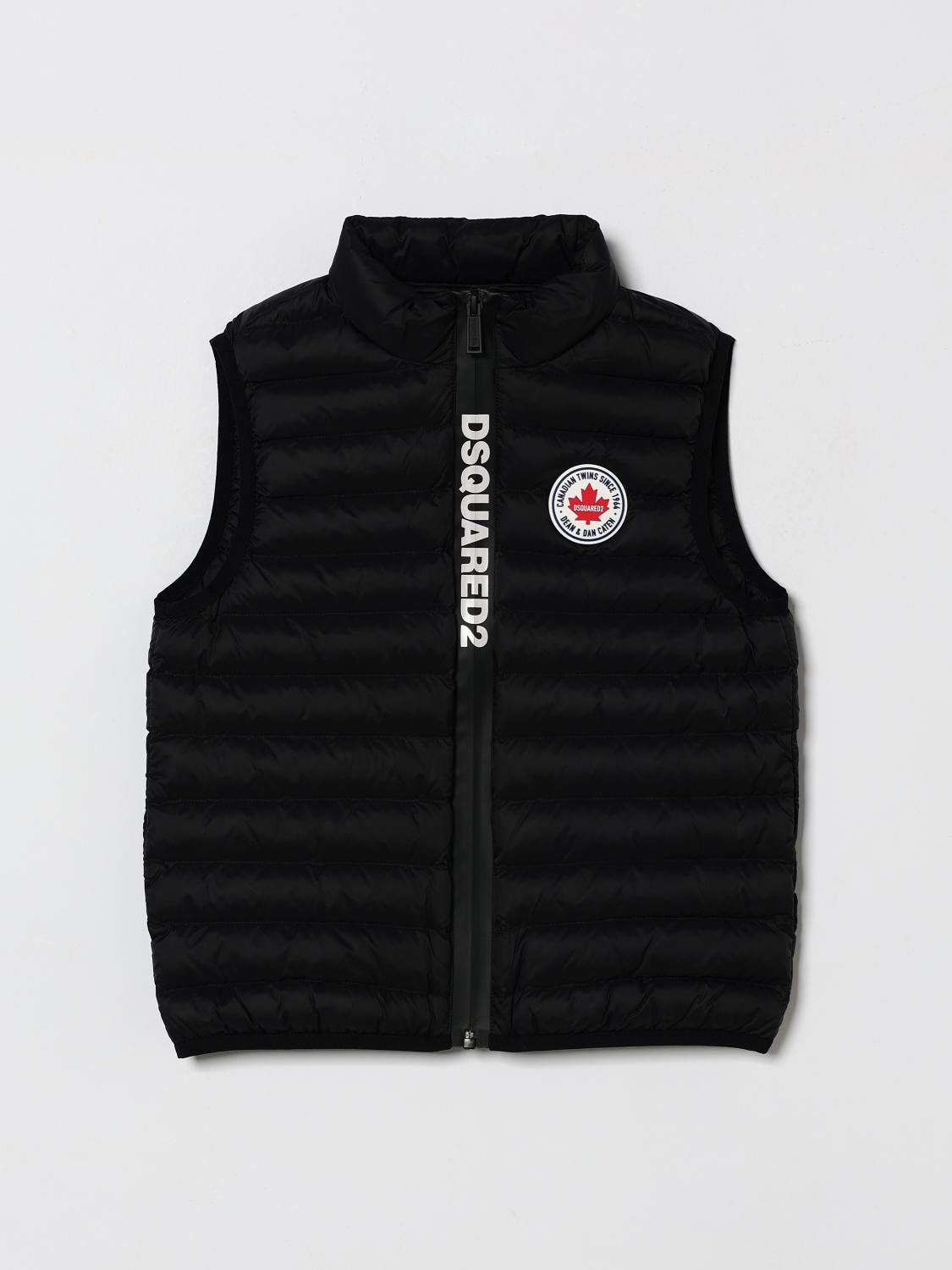 DSQUARED2 Weste Kinder Farbe Schwarz