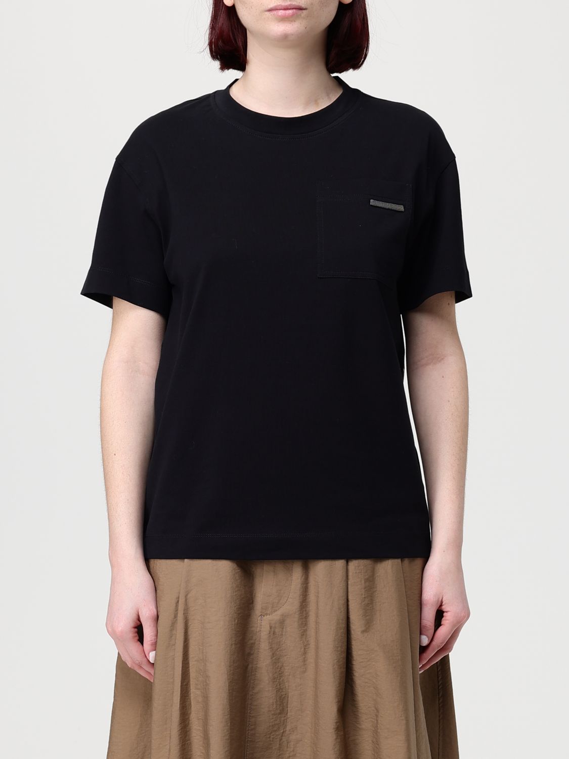 BRUNELLO CUCINELLI T-Shirt Damen Farbe Schwarz