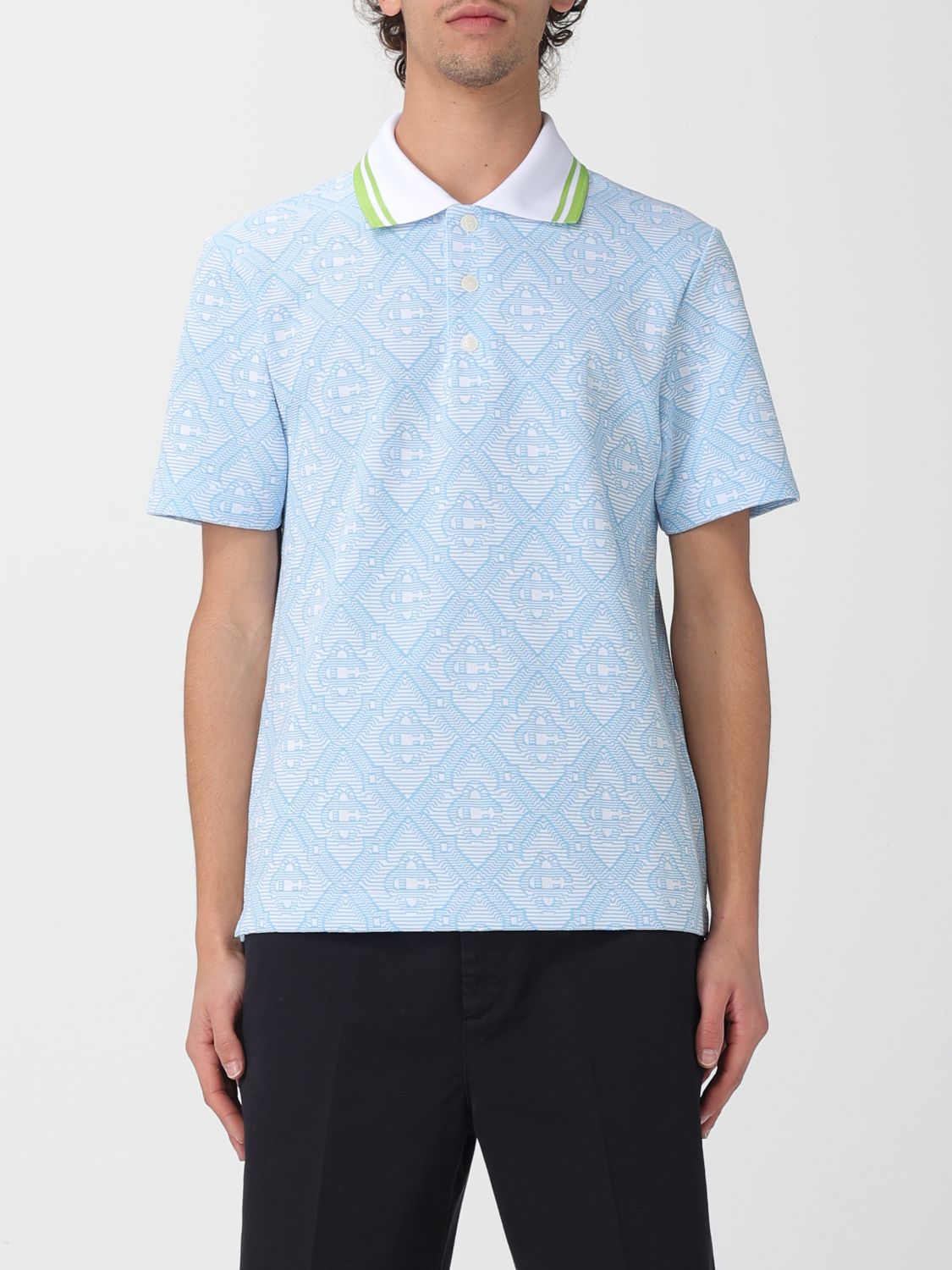 Polo CASABLANCA Uomo colore Azzurro