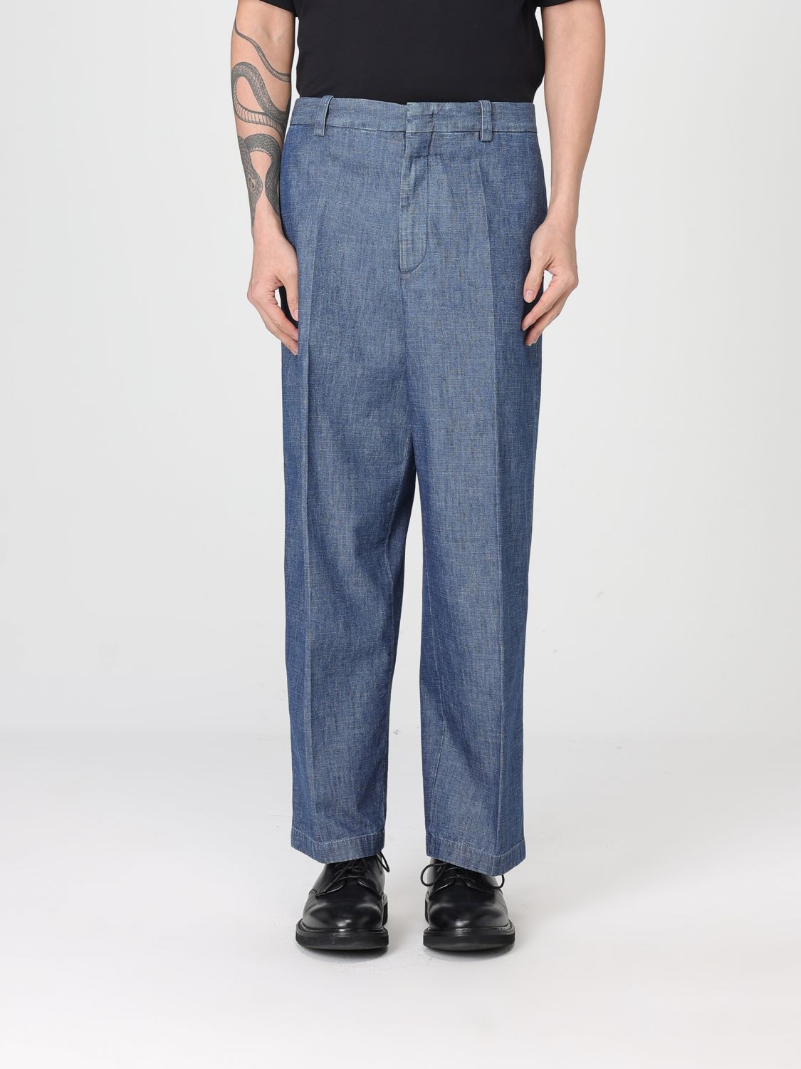 JIL SANDER Jeans Herren Farbe Blau