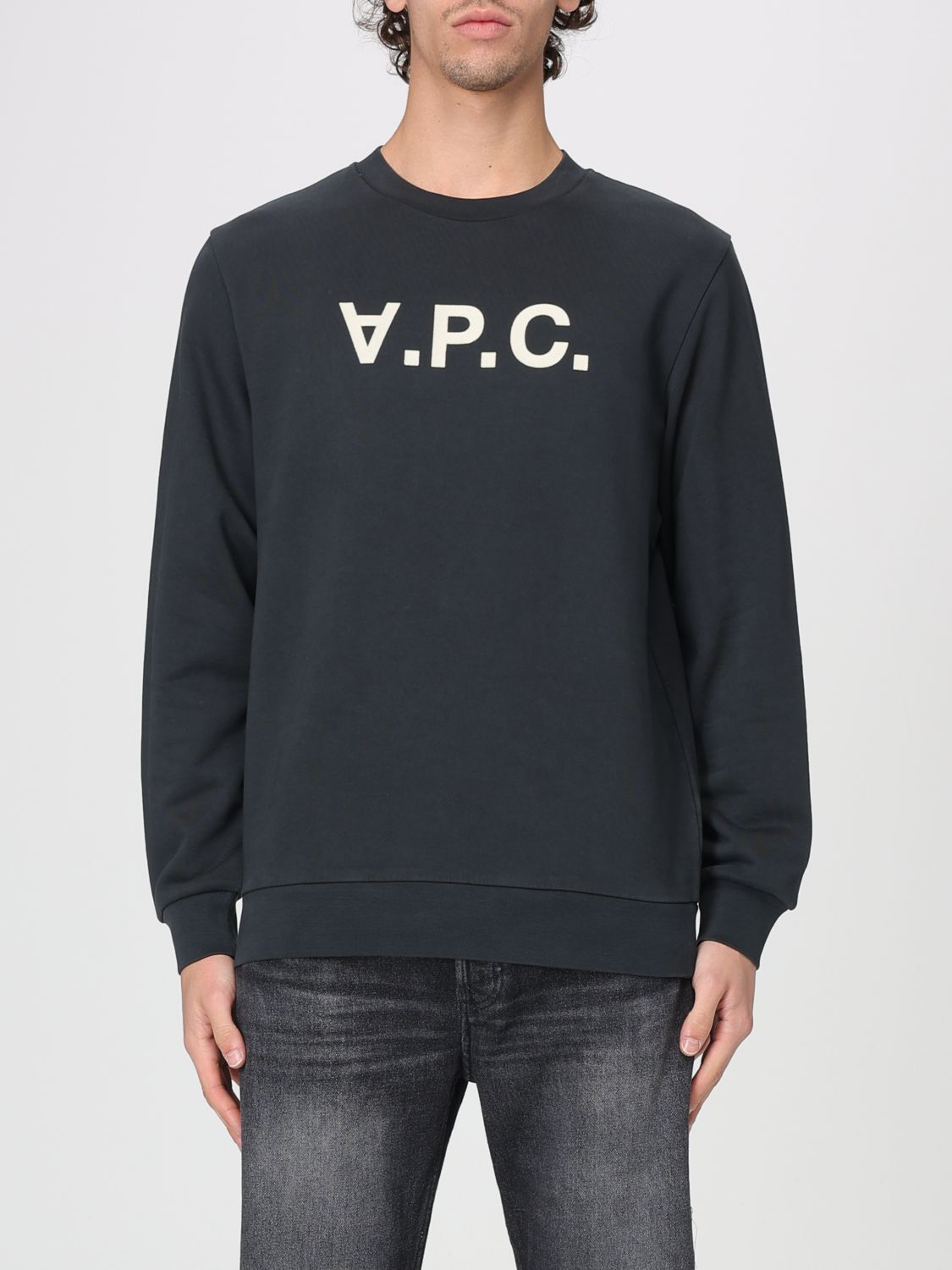 Sweatshirt A. P.C. Men color Black