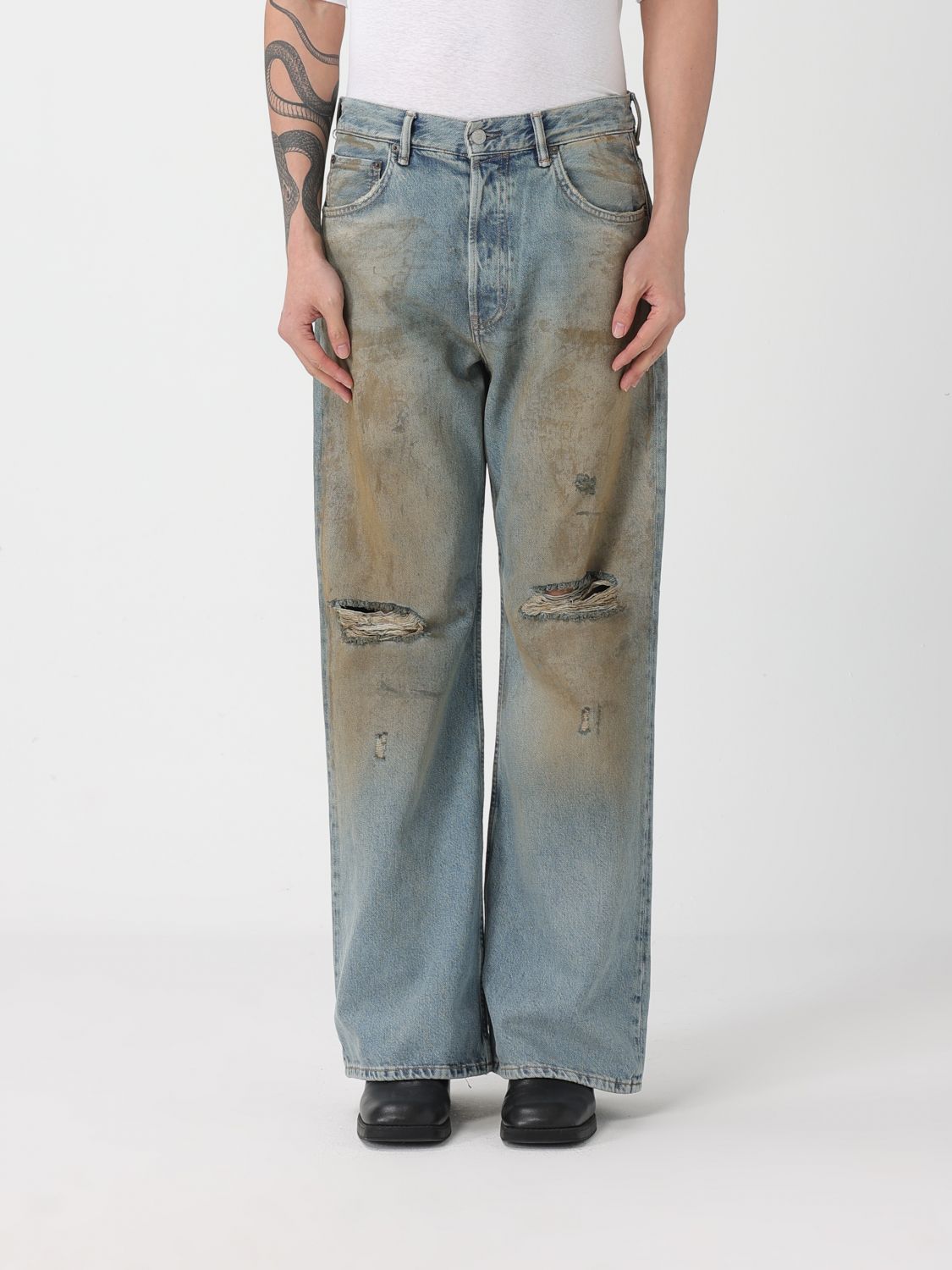 Jeans ACNE STUDIOS Men color Denim