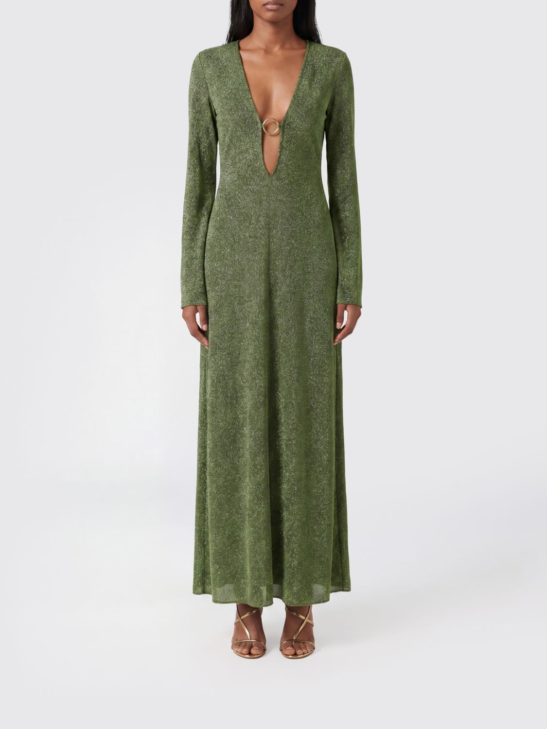 OSÉREE Dress Woman color Green