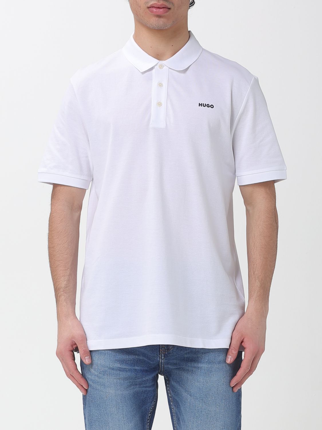 HUGO Polo Herren Farbe Weiß