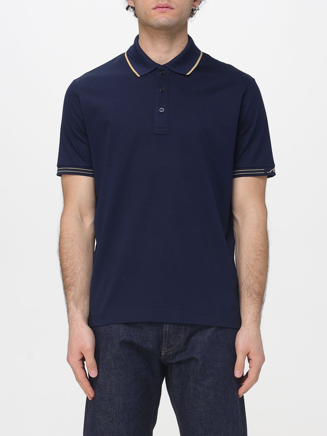 PAUL & SHARK Polo Herren Farbe Blau