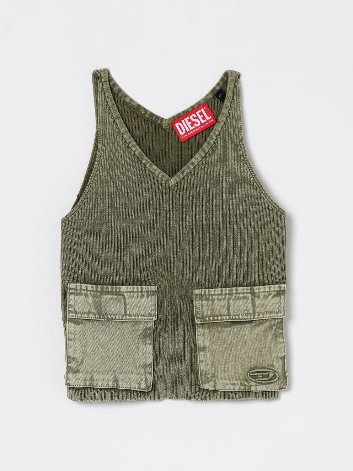 DIESEL Top Kinder Farbe Grün