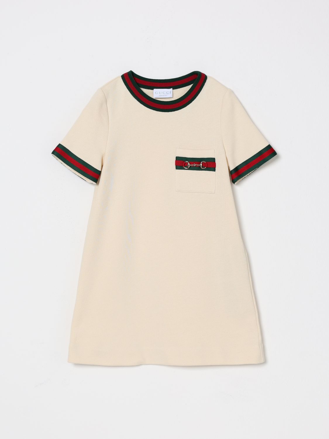 GUCCI Dress Kids color White　GUCCI ワンピース キッズカラー ホワイト GUCCI
