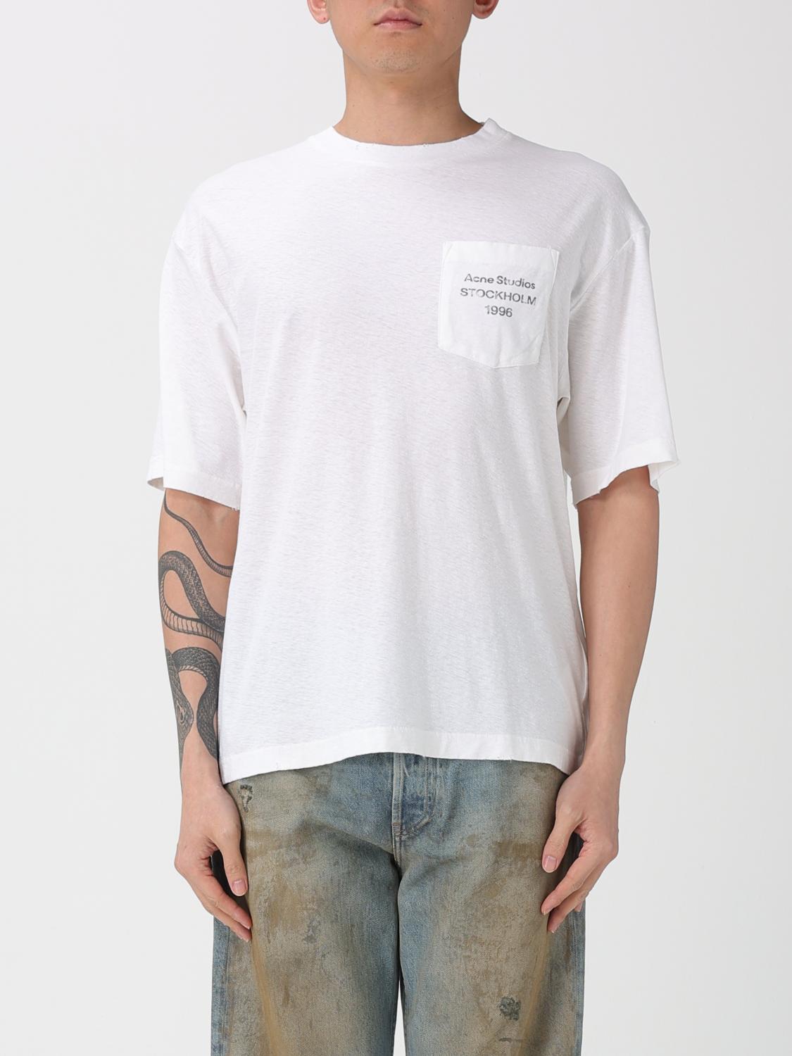 T-Shirt ACNE STUDIOS Men color White