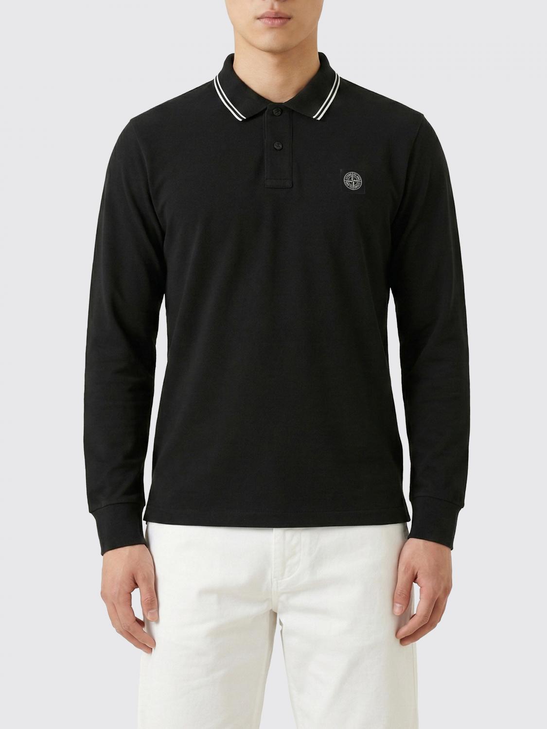STONE ISLAND Polo Herren Farbe Blau