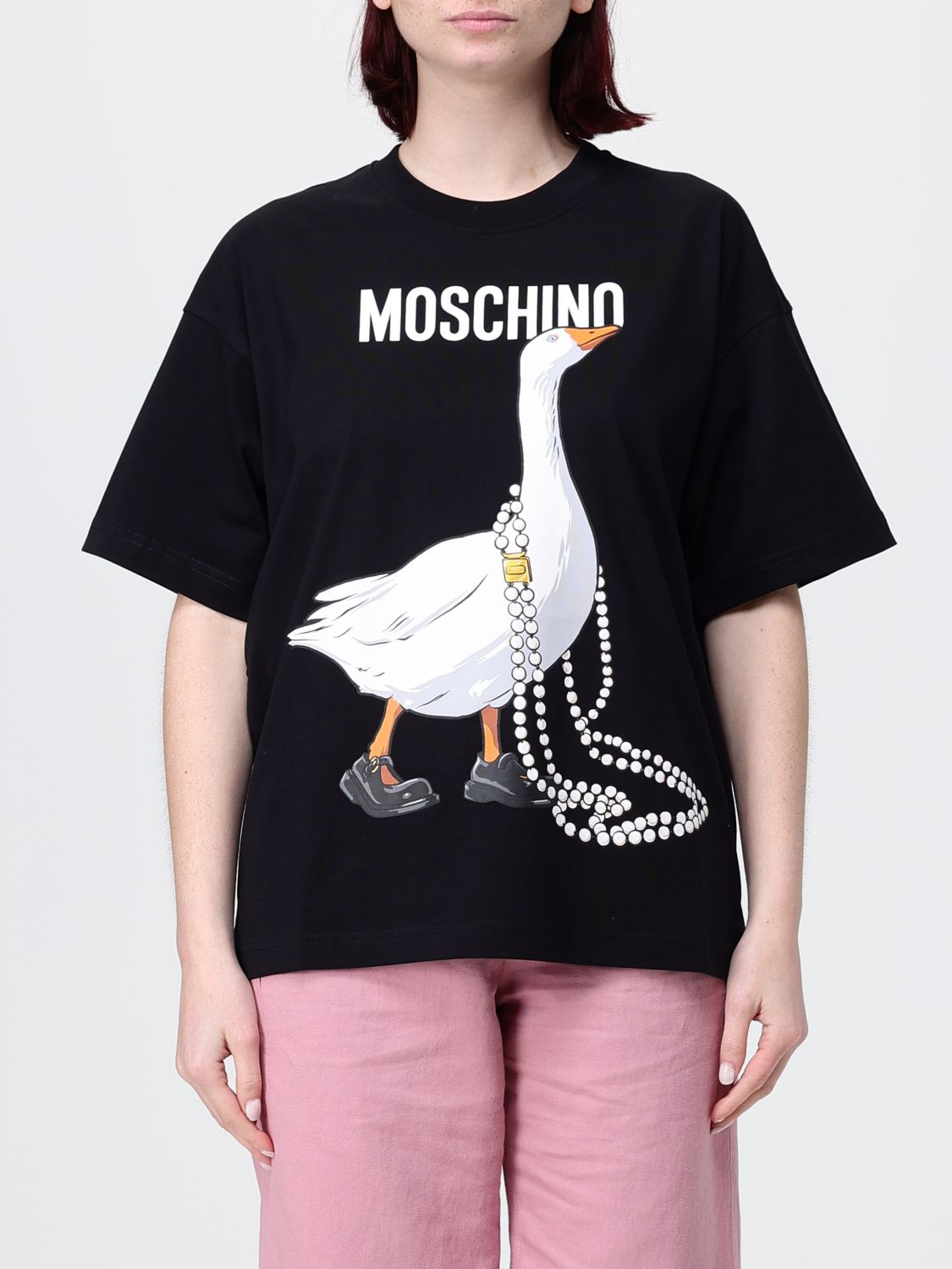 MOSCHINO COUTURE T-Shirt Damen Farbe Schwarz