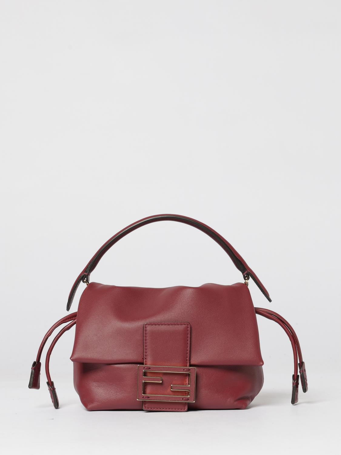 FENDI Borsa Mamma Baguette mini in nappa