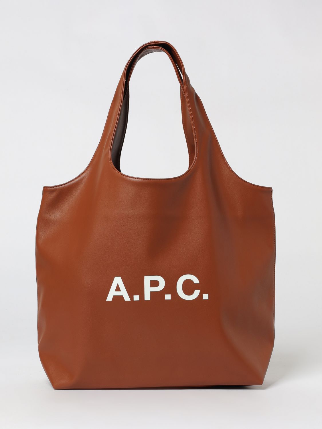 A. P.C. Tote Bag Woman color Brown A. P.C. Tote Bag Woman color Brown